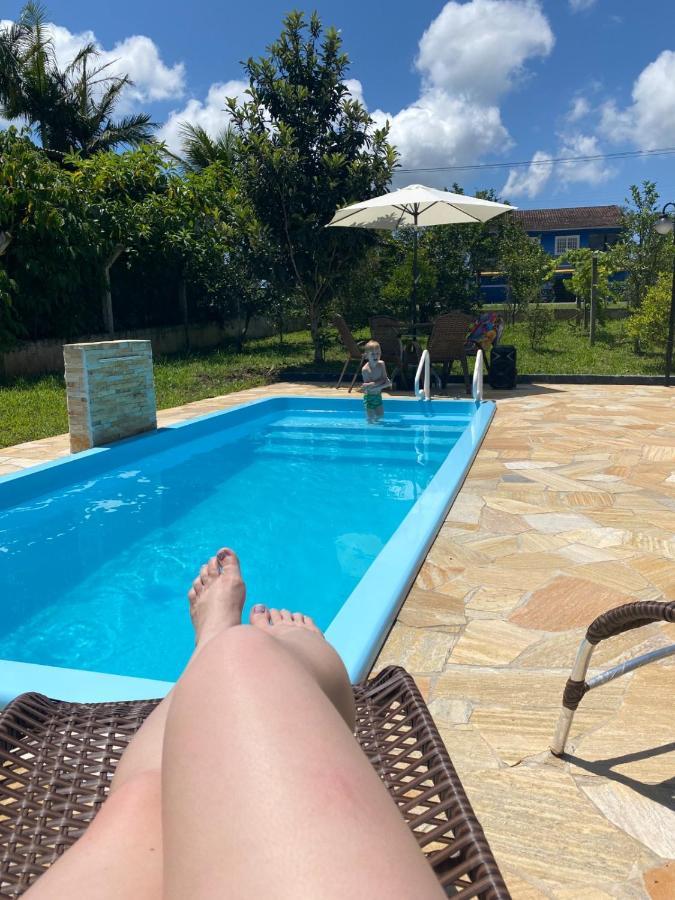 Apartamento Em Chacara Com Piscina Proximo De Praias Com Internet Sao Francisco do Sul Eksteriør bilde